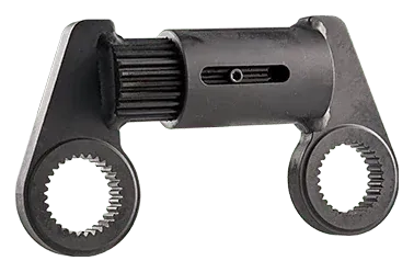 HYTORC Crab Nut Fixture with a spline opening at each end joined by a splined cylinder