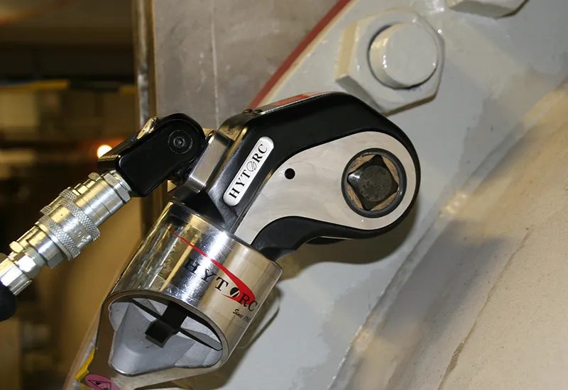 HYTORC EDGE hydraulic torque wrench — front view