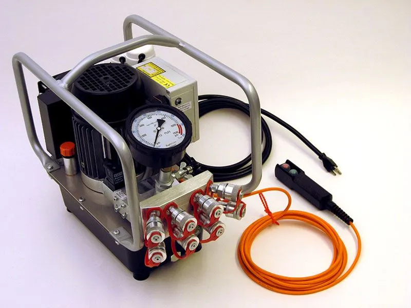 HYTORC HY-115 hydraulic power pack — front view