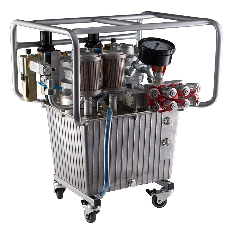 HYTORC HY-TWIN AIR air-powered pump — front view