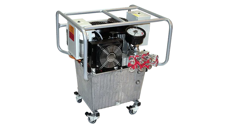 HYTORC HY-TWIN 230 hydraulic power unit — front view
