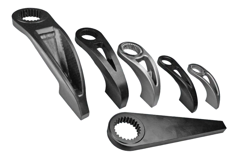 HYTORC custom reaction fixtures for safe bolting