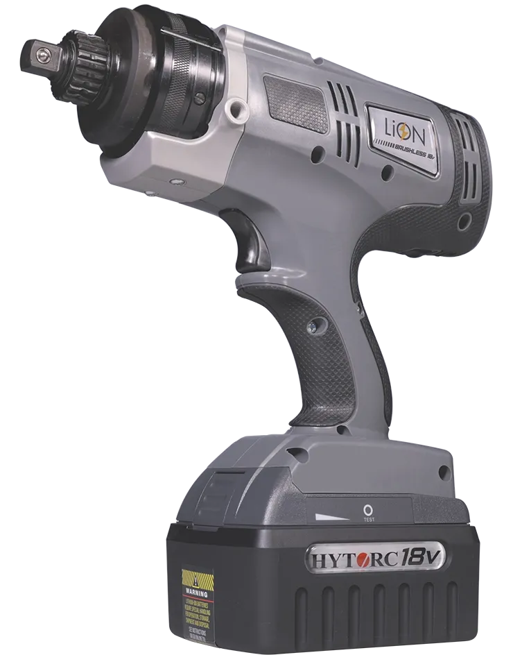 HYTORC LION GUN Dual Speed electric torque tool — front view