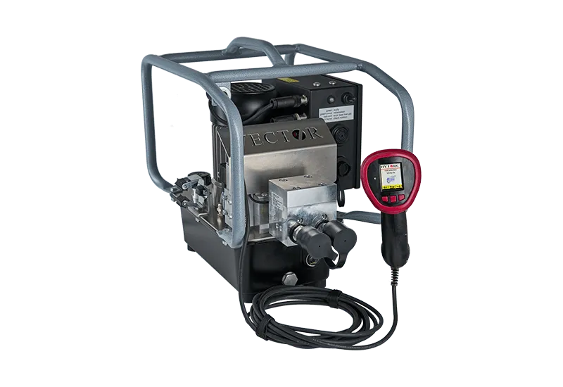HYTORC VECTOR MINI hydraulic power pack with LCD control